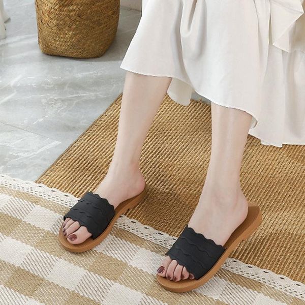 slippers 2021 summer flat women sandals fashion flip flops female open toe casual ladies slides, Black
slippers 2021 summer flat women sandals fashion flip flops female open toe casual ladies slides, Black
