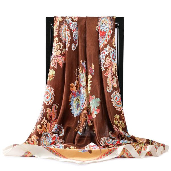 scarves 2021 winter sweet floral women silk scarf large square female bandana fashion handkerchief ladies hijab kerchief, Blue;gray
scarves 2021 winter sweet floral women silk scarf large square female bandana fashion handkerchief ladies hijab kerchief, Blue;gray