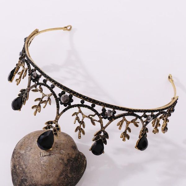 hair clips & barrettes retro bride black baroque female crown headdress birthday gift wedding show accessories, Golden;silver
hair clips & barrettes retro bride black baroque female crown headdress birthday gift wedding show accessories, Golden;silver