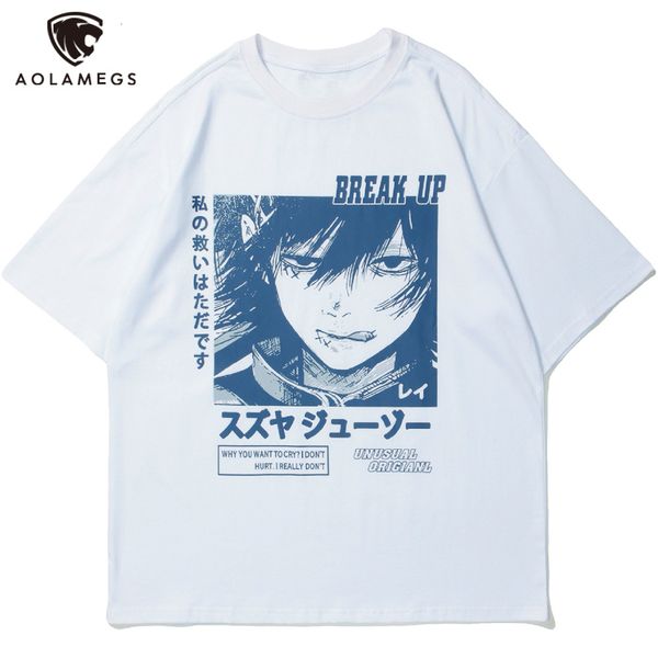 men's polos aolamegs t-shirt of the men in animated anime boy kanji printing casual male baggy harajuku fashion summer streetwear, White;black
men's polos aolamegs t-shirt of the men in animated anime boy kanji printing casual male baggy harajuku fashion summer streetwear, White;black