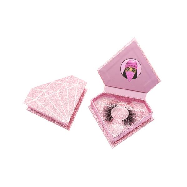 false eyelashes pink glitter diamond eyelash case wholesale natural 3d mink lashes make your own brand packaging box clear tray
false eyelashes pink glitter diamond eyelash case wholesale natural 3d mink lashes make your own brand packaging box clear tray