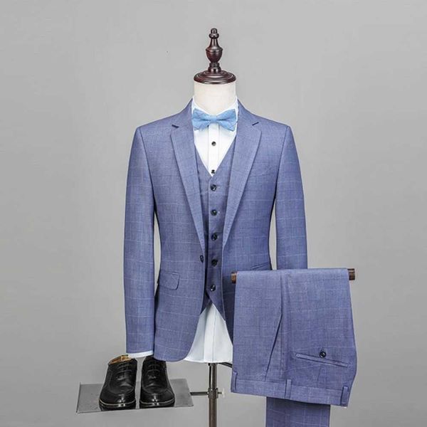 men's suits & blazers single fashion style breasted trellis suit for men three fine set business groom hpjv, White;black
men's suits & blazers single fashion style breasted trellis suit for men three fine set business groom hpjv, White;black