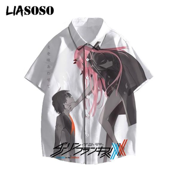 men's casual shirts liasoso 3d print anime darling in the franxx shirt zero two streetwear men women short sleeve harajuku cosplay 202, White;black
men's casual shirts liasoso 3d print anime darling in the franxx shirt zero two streetwear men women short sleeve harajuku cosplay 202, White;black