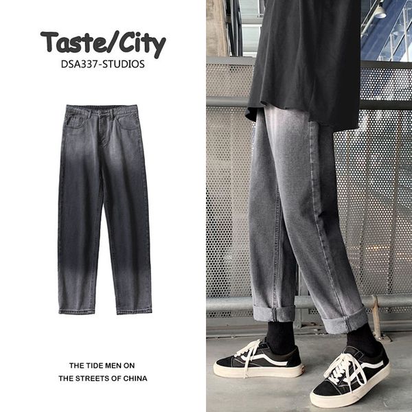 autumn korean gradient jeans mens slim fashion casual retro straight jeans men streetwear hip-hop denim trousers mens -2xl, Blue
autumn korean gradient jeans mens slim fashion casual retro straight jeans men streetwear hip-hop denim trousers mens -2xl, Blue