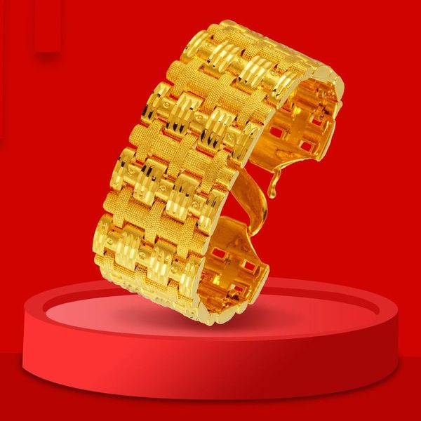 link, chain domineering 82g 31mm mens watch 9" fashion yellow gold filled male bracelet cool hip hop jewelry, Black
link, chain domineering 82g 31mm mens watch 9" fashion yellow gold filled male bracelet cool hip hop jewelry, Black