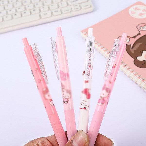 pcs/lot kawaii bow cat press gel pen cute 0.5mm neutral pens for writing office school supplies stationery gift
pcs/lot kawaii bow cat press gel pen cute 0.5mm neutral pens for writing office school supplies stationery gift