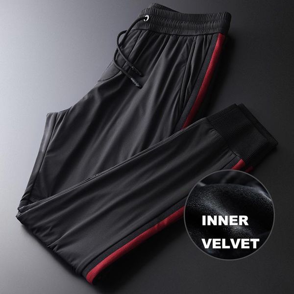 men's pants inner velvet men luxury thick casual sport elastic waist man autumn and winter slim fit male trousers 4xl, Black
men's pants inner velvet men luxury thick casual sport elastic waist man autumn and winter slim fit male trousers 4xl, Black
