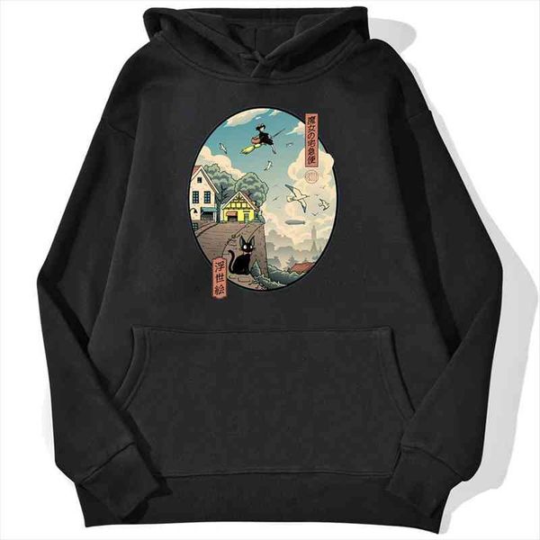 ukiyoe kiki delivery service print hoodie female street hip hop hoody casual sport hoodies loose sweatshirts women, Black
ukiyoe kiki delivery service print hoodie female street hip hop hoody casual sport hoodies loose sweatshirts women, Black