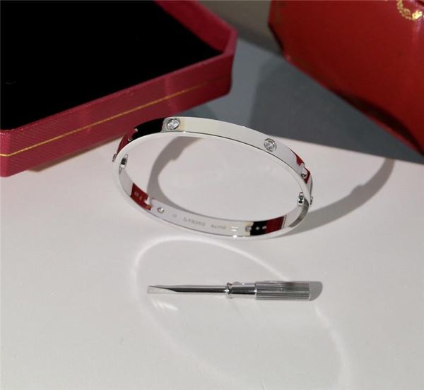 love bracelets bangle gfb 18k gold plated with original box card bag unique code numbers cart diamond, Black
love bracelets bangle gfb 18k gold plated with original box card bag unique code numbers cart diamond, Black
