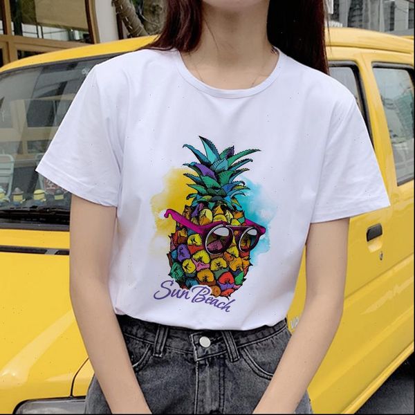 fashion pineapple print vogue women t shirts harajuku casual short sleeves tee streetwear vintage feamle clothing, White
fashion pineapple print vogue women t shirts harajuku casual short sleeves tee streetwear vintage feamle clothing, White
