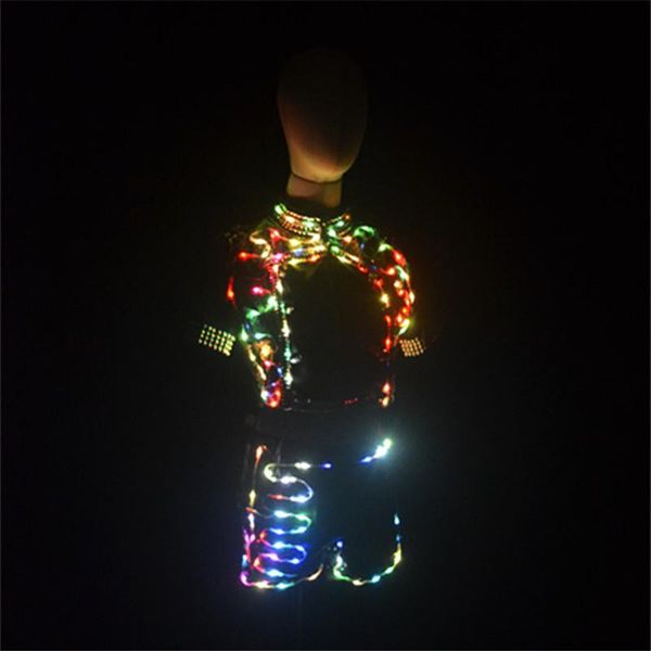 party decoration p90 dance led costumes stage performance singer dress jacket luminous outfit clothe disco show pants vest club gogo dj
party decoration p90 dance led costumes stage performance singer dress jacket luminous outfit clothe disco show pants vest club gogo dj