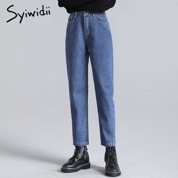 syiwidii blue jeans women elastic waist denim pants black beige vintage washed high waist jeans plus size mom jeans fashion 210616
syiwidii blue jeans women elastic waist denim pants black beige vintage washed high waist jeans plus size mom jeans fashion 210616