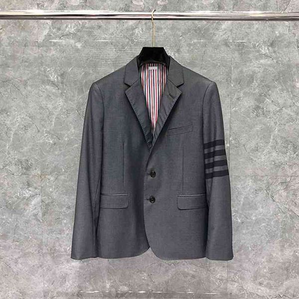 jackets fashion tb thom brand formal blazer men british casual suit men's jacket spring single breasted black striped wool coat, Black;brown
jackets fashion tb thom brand formal blazer men british casual suit men's jacket spring single breasted black striped wool coat, Black;brown