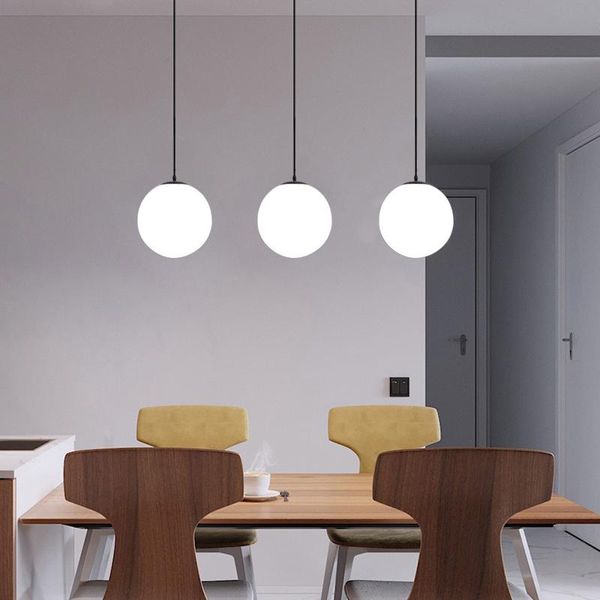 pendant lamps nordic simple led chandelier black restaurant kitchen bar indoor milky glass coffee shop bedroom bedside
pendant lamps nordic simple led chandelier black restaurant kitchen bar indoor milky glass coffee shop bedroom bedside