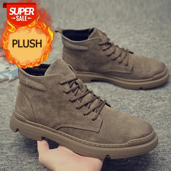 weh men winter boots plush 2021 winter casual boots men brand ankle botas trend leather lace-up men's warm snow boots #zr4u, Black
weh men winter boots plush 2021 winter casual boots men brand ankle botas trend leather lace-up men's warm snow boots #zr4u, Black