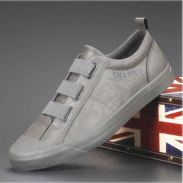 new men leather casual shoes man flats shoes spring autumn new fashion slip on elastic band cool loafers designer 5 colors, Black
new men leather casual shoes man flats shoes spring autumn new fashion slip on elastic band cool loafers designer 5 colors, Black