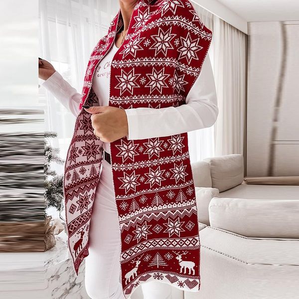 scarves vintage winter christmas knitting scarf women thick hijab shawls and wraps blanket ladies neckerchief pashmina echarpe bufanda, Blue;gray
scarves vintage winter christmas knitting scarf women thick hijab shawls and wraps blanket ladies neckerchief pashmina echarpe bufanda, Blue;gray