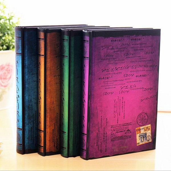 a6 hardcover vintage notebook 128 sheets paper journal personal diary cuaderno creative gift office school stationery notepads, Purple;pink
a6 hardcover vintage notebook 128 sheets paper journal personal diary cuaderno creative gift office school stationery notepads, Purple;pink