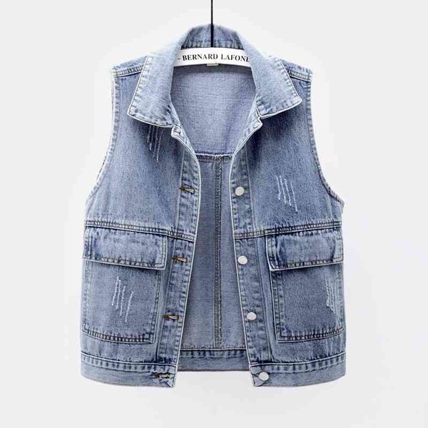 jacket summer fashion jeans women waistcoat frayed big pocket sleeveless jacket coat female loose washed blue short denim vest, Black;brown
jacket summer fashion jeans women waistcoat frayed big pocket sleeveless jacket coat female loose washed blue short denim vest, Black;brown