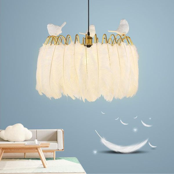 pendant lamps ins ostrich bird feather led lamp for bedroom girl's room restaurant model hanging light fixtures
pendant lamps ins ostrich bird feather led lamp for bedroom girl's room restaurant model hanging light fixtures