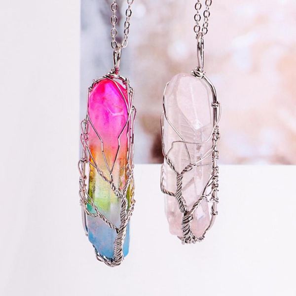 pendant necklaces necklace natural eye-catching stone hexagonal column shaped ornament for women hanging jewelry men, Silver
pendant necklaces necklace natural eye-catching stone hexagonal column shaped ornament for women hanging jewelry men, Silver