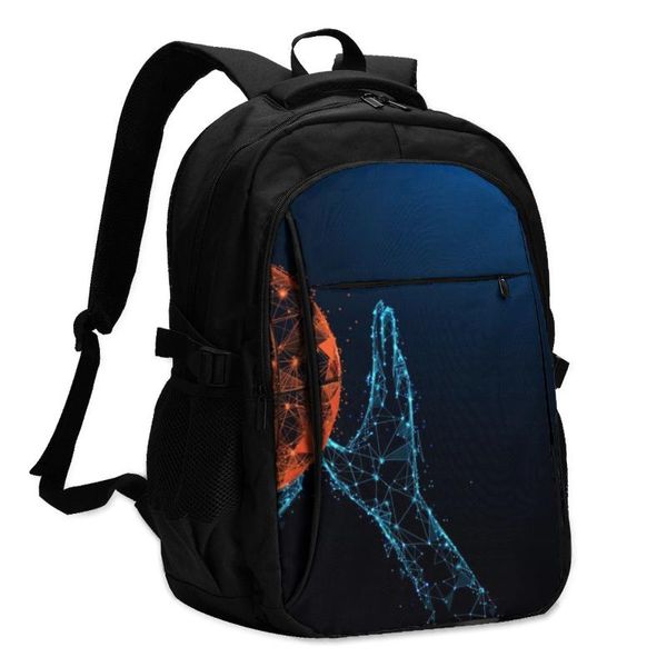 backpack usb charging lapwomen's for teenage students girls school hands shooting basketbal travel bagpack
backpack usb charging lapwomen's for teenage students girls school hands shooting basketbal travel bagpack