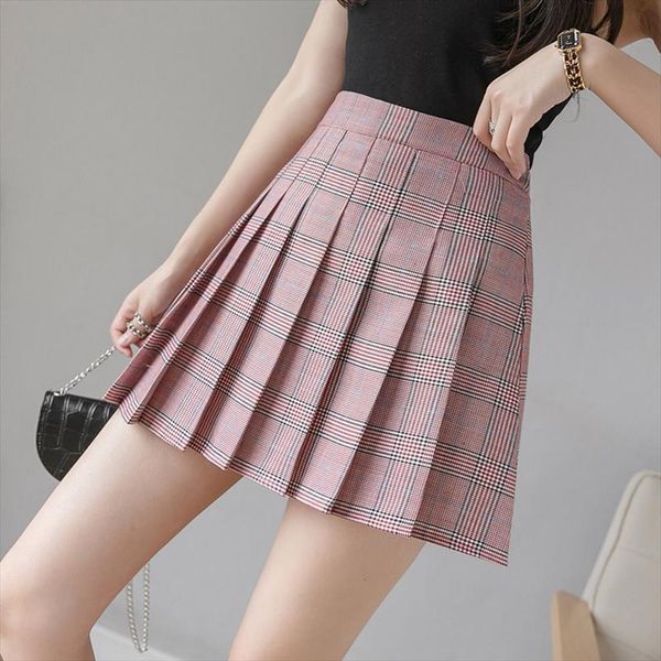 good quality shorts high waist women skirts a line student plaid pleated cute sweet girls dance mini, Black
good quality shorts high waist women skirts a line student plaid pleated cute sweet girls dance mini, Black