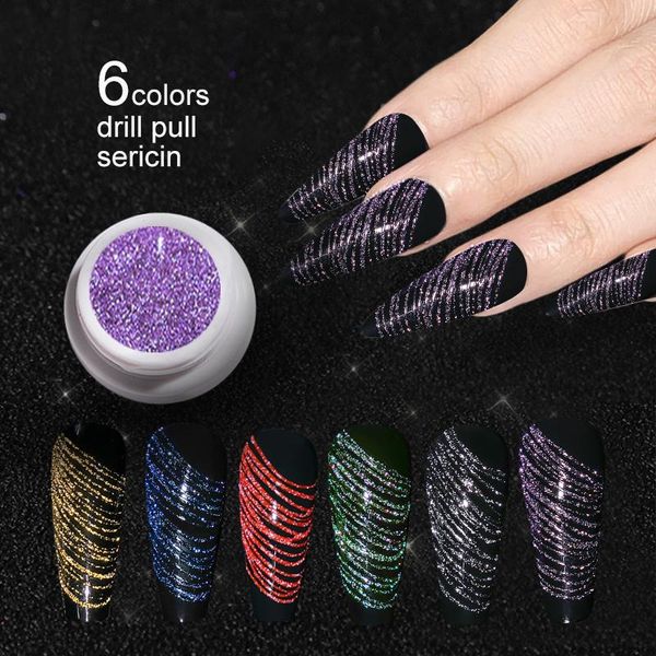 nail gel skvp glitter spider creative wire drawing varnish point to line pulling silk painting uv art kit 6pcs/set, Red;pink
nail gel skvp glitter spider creative wire drawing varnish point to line pulling silk painting uv art kit 6pcs/set, Red;pink
