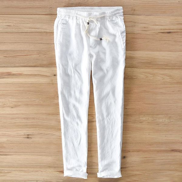 men's pants men summer 100%linen male loose casual trousers clothing straight fluid solid man dress, Black
men's pants men summer 100%linen male loose casual trousers clothing straight fluid solid man dress, Black