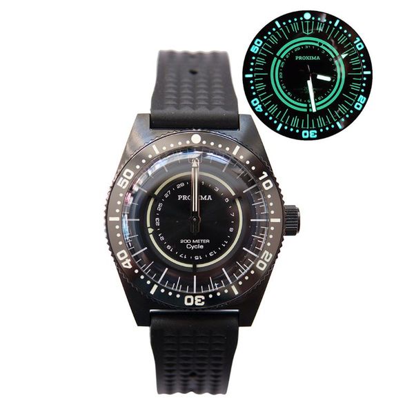 proxima 62mas mens dive watches,men automatic watch diver 200m waterproof mechanical wristwatch c3 luminous nh35 sapphire mirror wristwatche, Slivery;brown
proxima 62mas mens dive watches,men automatic watch diver 200m waterproof mechanical wristwatch c3 luminous nh35 sapphire mirror wristwatche, Slivery;brown