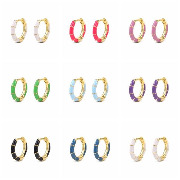 hoop & huggie canner 925 sterling silver earrings for women candy color enamel ear hoops macaron sweet lovly girly luxury pendientes, Golden;silver
hoop & huggie canner 925 sterling silver earrings for women candy color enamel ear hoops macaron sweet lovly girly luxury pendientes, Golden;silver