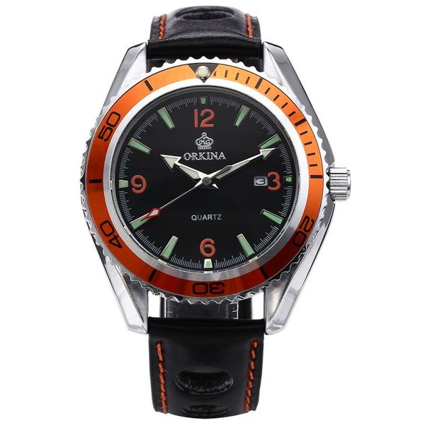 wristwatches relogio masculino mg. orkina full stainless steel analog date display men's quartz watch business men, Slivery;brown
wristwatches relogio masculino mg. orkina full stainless steel analog date display men's quartz watch business men, Slivery;brown