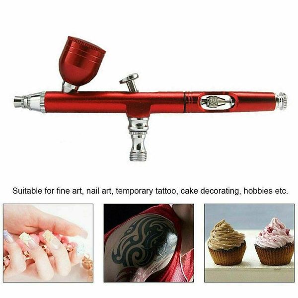 professional spray guns airbrush tool dual action gravity feed 0.3mm nozzle gun cake decorating brushes for nail manicure with wrench straw
professional spray guns airbrush tool dual action gravity feed 0.3mm nozzle gun cake decorating brushes for nail manicure with wrench straw