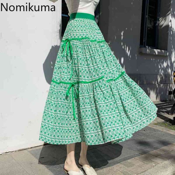 nomikuma new vintage printing cotton linen skirts high waisted bow tie woman skirt causal a-line faldas de mujer 6h210 210427, Black
nomikuma new vintage printing cotton linen skirts high waisted bow tie woman skirt causal a-line faldas de mujer 6h210 210427, Black