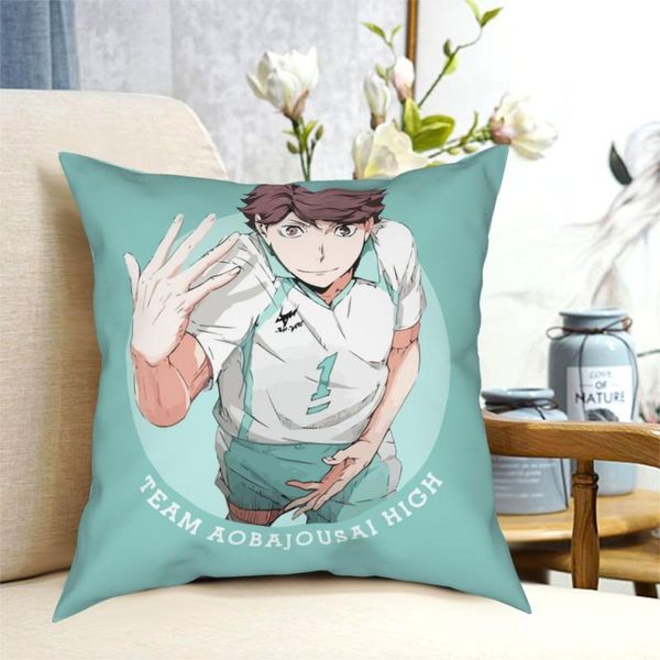 pillow case oikawa haikyuu square pillowcase polyester creative zip decorative for home cushion cover 45*45cm
pillow case oikawa haikyuu square pillowcase polyester creative zip decorative for home cushion cover 45*45cm