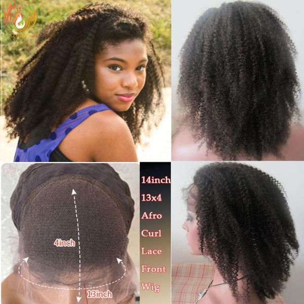 lace wigs afro kinky curly human hair wig 14inch 13x4 front brazilian virgin for black women deep cu, Black;brown
lace wigs afro kinky curly human hair wig 14inch 13x4 front brazilian virgin for black women deep cu, Black;brown