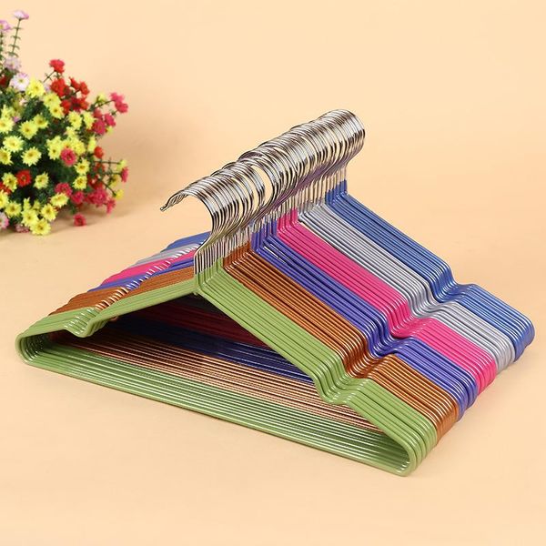 hangers & racks 10pcs 41x19cm colorful stainless steel non-slip for velvet clothes suit shirt pants storage organize
hangers & racks 10pcs 41x19cm colorful stainless steel non-slip for velvet clothes suit shirt pants storage organize