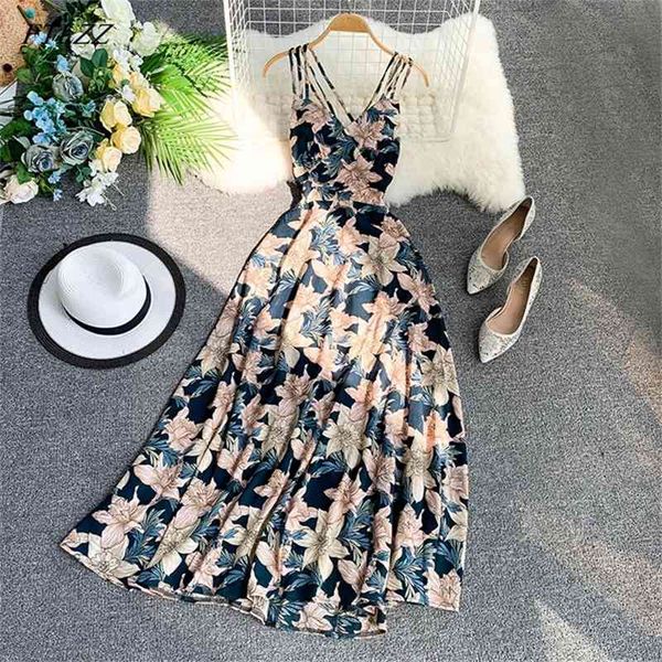 ftlzz women floral print dress summer v-neck backless long dresses female elegant bohemian party dress vestido 210319, Black;gray
ftlzz women floral print dress summer v-neck backless long dresses female elegant bohemian party dress vestido 210319, Black;gray