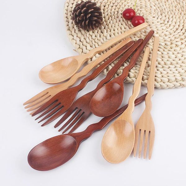 spoons wooden fork spoon wavy shape dessert portable travel reusable kitchen accessories
spoons wooden fork spoon wavy shape dessert portable travel reusable kitchen accessories
