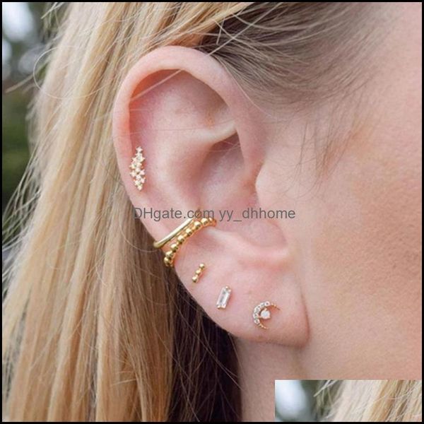 stud earrings jewelry eleshe 100% authentic 925 sterling sier mini beaded with 18k gold plated women party fine 2021 drop delivery avxko, Golden;silver
stud earrings jewelry eleshe 100% authentic 925 sterling sier mini beaded with 18k gold plated women party fine 2021 drop delivery avxko, Golden;silver