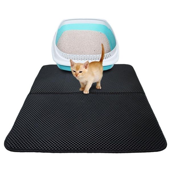 waterproof pet cat litter mat double layer bed pads trapping box cover for cats house clean beds & furniture
waterproof pet cat litter mat double layer bed pads trapping box cover for cats house clean beds & furniture