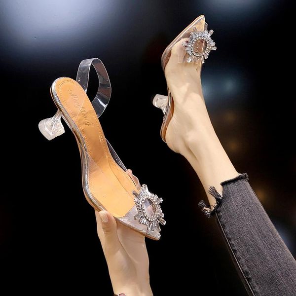 dress shoes women pumps 2021 transparent high heels pointed toe slip-on wedding party brand fashion for lady thin sandals, Black
dress shoes women pumps 2021 transparent high heels pointed toe slip-on wedding party brand fashion for lady thin sandals, Black