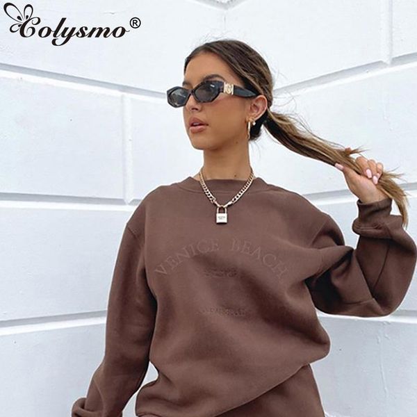 women's hoodies & sweatshirts colysmo crewneck sweatshirt letter embroidered fleece pullover long sleeve warm harajuku hoodie women cas, Black
women's hoodies & sweatshirts colysmo crewneck sweatshirt letter embroidered fleece pullover long sleeve warm harajuku hoodie women cas, Black
