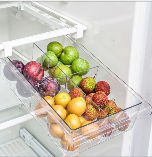 kitchen retractable fridge organizer box pullout drawer fresh spacer layer sort shelf storage bags
kitchen retractable fridge organizer box pullout drawer fresh spacer layer sort shelf storage bags