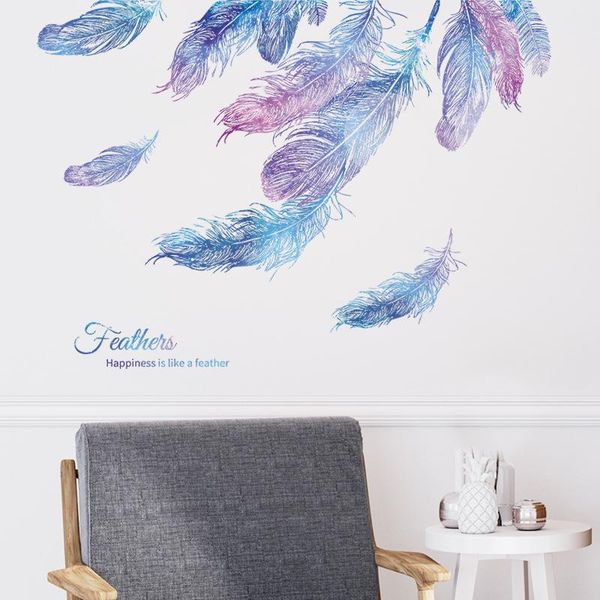 wall stickers ins blue feathers home decor art murals for living room bedroom decoration pvc diy decals
wall stickers ins blue feathers home decor art murals for living room bedroom decoration pvc diy decals