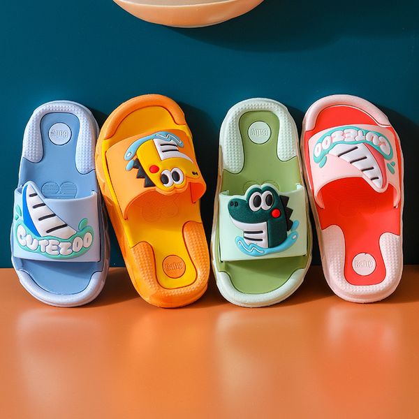 Summer Cute Childrens Slippers for Boys and Girls Home Thick-soled Non-slip Cartoon Dinosaur Sandals Kids Soft-soled Shoes KF21, 01
Summer Cute Childrens Slippers for Boys and Girls Home Thick-soled Non-slip Cartoon Dinosaur Sandals Kids Soft-soled Shoes KF21, 01