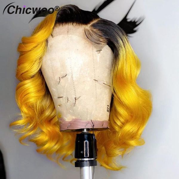 lace wigs wavy bob yellow ombre closure wig brazilian remy transparent straight colored human hair for women preplucked 180, Black;brown
lace wigs wavy bob yellow ombre closure wig brazilian remy transparent straight colored human hair for women preplucked 180, Black;brown