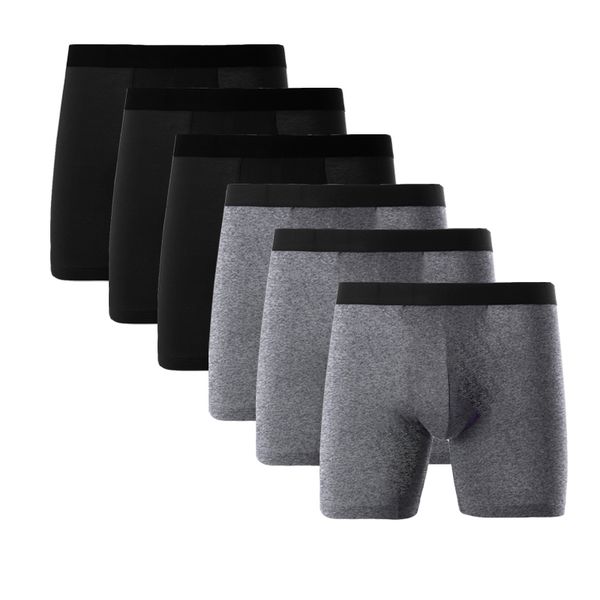 europe size men underwear cotton long leg boxer shorts cuecas u convex pouch panties male underpants calzoncillos 6pcs/lot, Black;white
europe size men underwear cotton long leg boxer shorts cuecas u convex pouch panties male underpants calzoncillos 6pcs/lot, Black;white