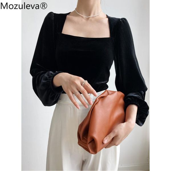 women's blouses & shirts mozuleva 2021 summer autumn female golden velvet casual puff sleeve lace up women stylish blouse, White
women's blouses & shirts mozuleva 2021 summer autumn female golden velvet casual puff sleeve lace up women stylish blouse, White