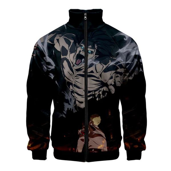 men's jackets attack on titan stand collar jacket men/boys fashion cool long sleeve casual sweatshirts clothes, Black;brown
men's jackets attack on titan stand collar jacket men/boys fashion cool long sleeve casual sweatshirts clothes, Black;brown